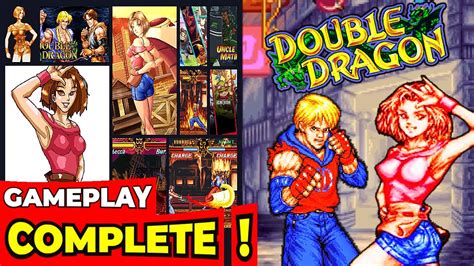 Double Dragon Arcade Marian Gameplay Complete Youtube