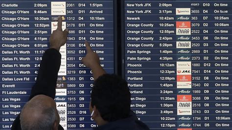 Wednesday Flight Tracker Cancellations Delays Ramp Up As Storms