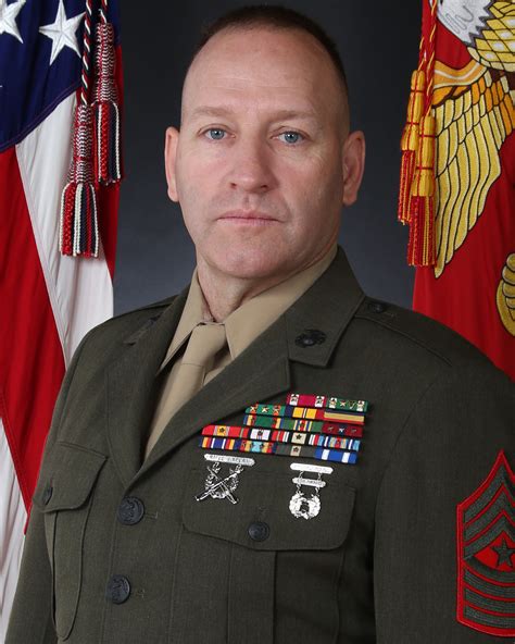Sergeant Major Keith D Hoge 2nd Marine Division Biography