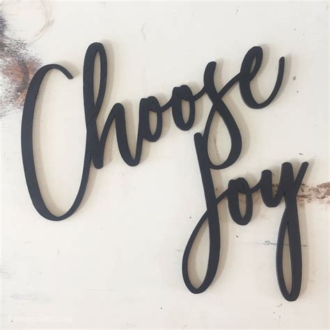 Choose Joy Sign Happy Sign Porch Decor Welcome Decor Etsy Joy Sign