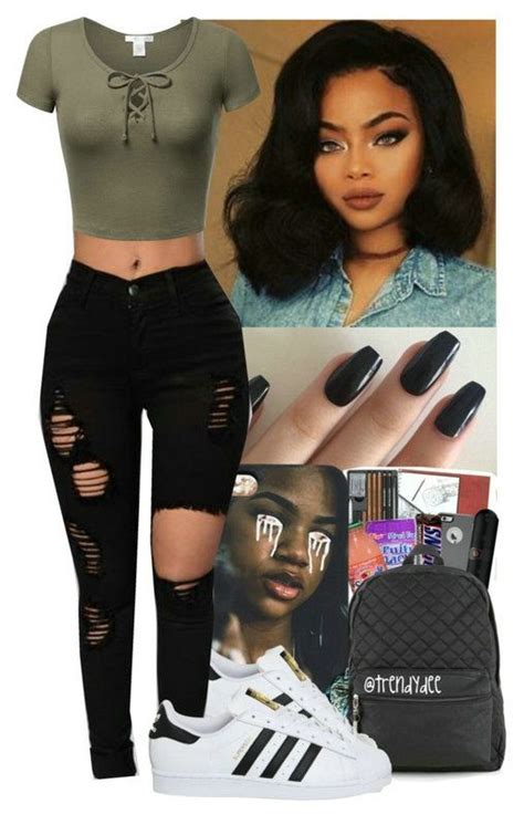 Baddie Crop Top Pinterest Adidas Outfits On Stylevore