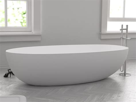 Ovale Badewanne Aus Solid Surface Hambourg By Riluxa