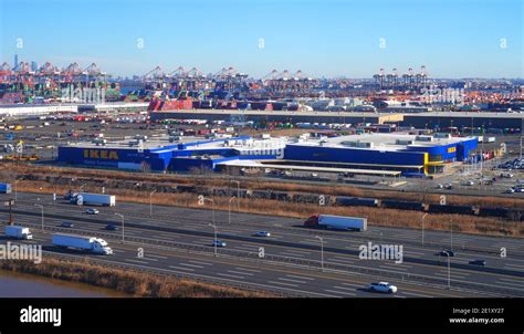 Aerial View Of Newark Liberty International Airport High Resolution