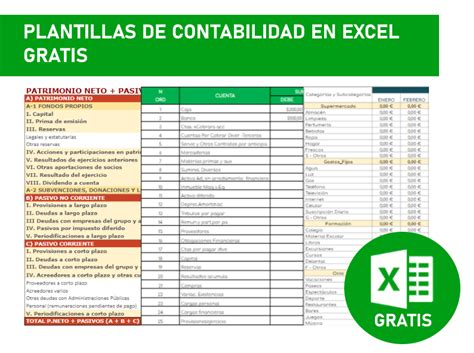 Plantillas De Contabilidad Para Descargar Excel Gratis