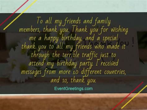 Say Thank Thank You Message For Birthday Wishes In English
