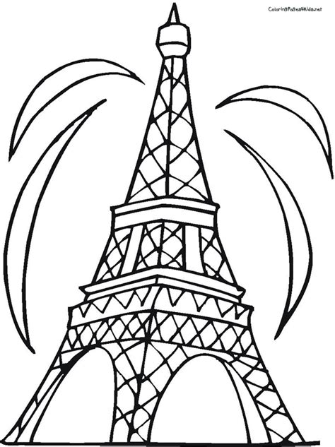 How To Draw Eiffel Tower Step By Step For Kids Clipart Best