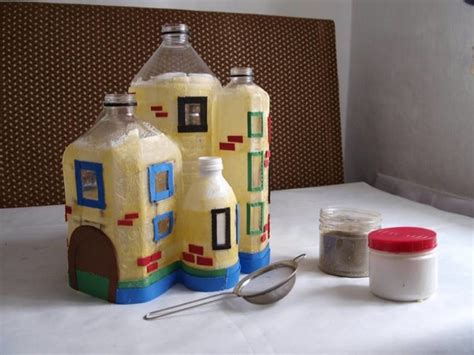 Diy Old Plastic Bottles Convert Into An Adorable Doll House Recycled