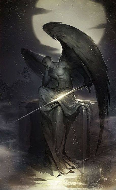 Anges Dark Fantasy Art Fantasy Artwork Dark Art Male Angels Angels