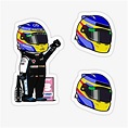 "Fernando Alonso 2021 Pack" Sticker for Sale by joeyuan2002 | Redbubble
