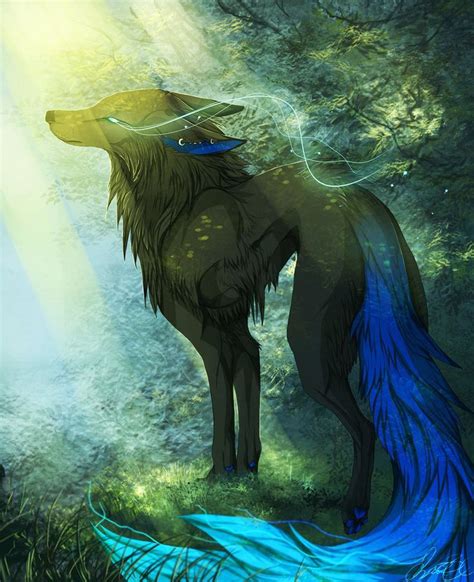 1000 Images About Anime Wolf On Pinterest Magical Wolf Mythical