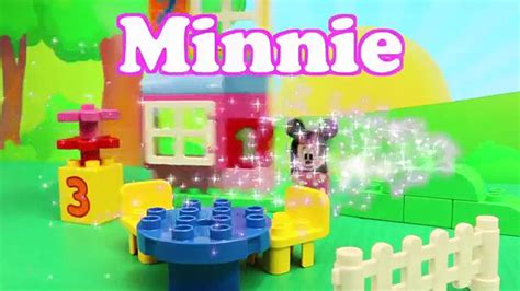 Mickey Mouse Clubhouse Duplo Lego Hide And Seek With Minnie Mouse And