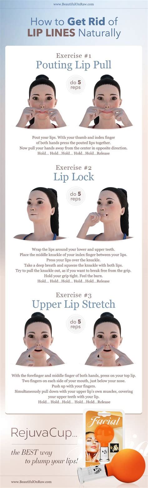 Find out how to keep your lips small and luscious here! How to Get Rid of Lip Lines Naturally | How to line lips ...