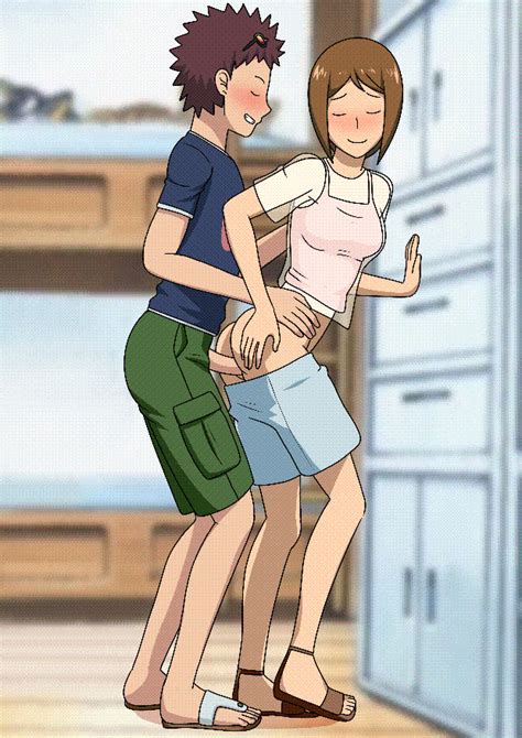 Rule 34 Animated Ass Clothed Sex Clothing Daisuke Motomiya Dat Ass Davis Motomiya Digimon