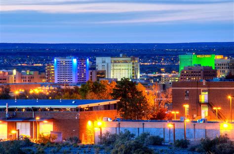 Downtown Albuquerque At Dusk 2011 Newmexico All Images Creative