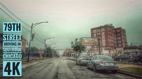 79th Street Driving Through Southside Chicago 4k Streets Of The