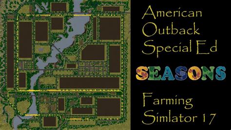 Farming Simulator 17 American Map Map
