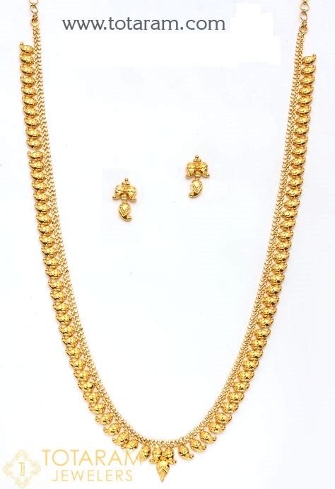 Shop the largest women's mango earrings selection online on stylemi. 22K Gold 'Mango' Long Necklace & Drop Earrings set - 235 ...