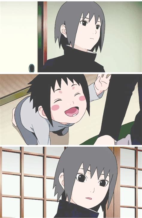 To Think That Tiny Cute Little Baby Sasuke Would Cause So Much Trouble
