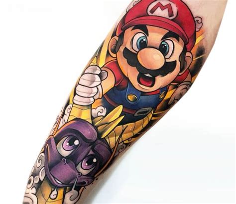 Super Mario Tattoo By Yeray Perez Post 30468