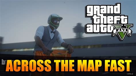 Gta V Online How To Travel Across The Map In 1 Minute Youtube