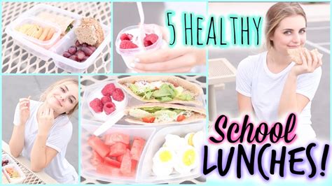 A Week of Healthy Lunch Ideas for Back to School! | Aspyn ...