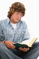 Attractive Teen Boy Reading Book Stock Photos - FreeImages.com