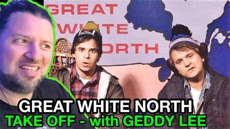 Reaction Geddy Lee Great White North Take Off Merry Christmas Rick