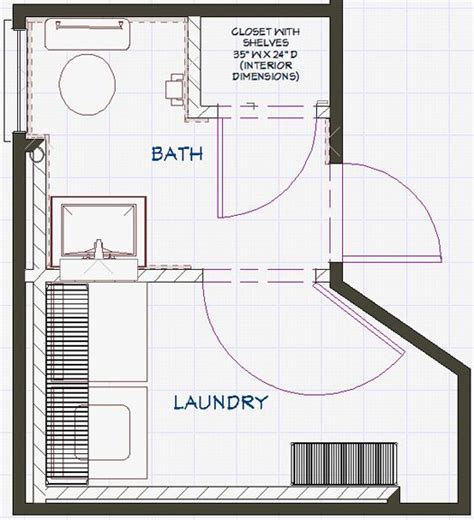 Small Bathroom Laundry Room Floor Plans Floorplansclick