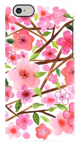 Cherry Blossoms Branch by Margaret Berg | Cherry blossom branch, Flower drawing, Cherry blossom
