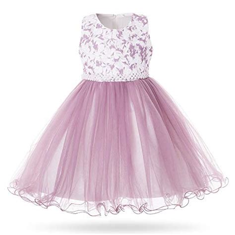 Cielarko Girls Dress Flower Pearls Kids Party Wedding Dresses For 2 11