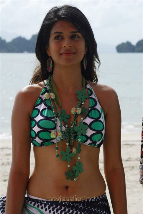 Shraddha Das Hot Bikini Beach Photos Stills Mugguru Movie