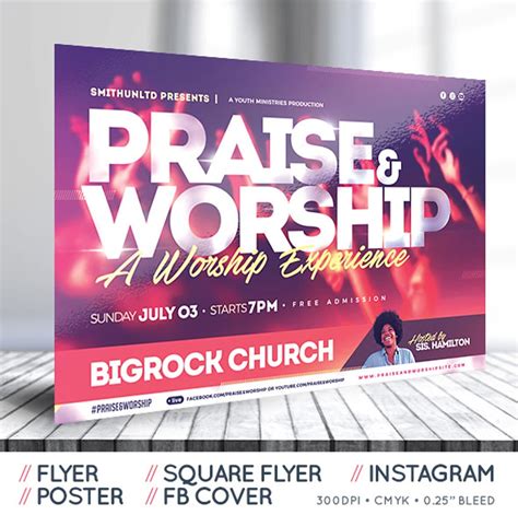 31 Best Church Flyer Templates Psd And Indesign Flyer Templates Idevie