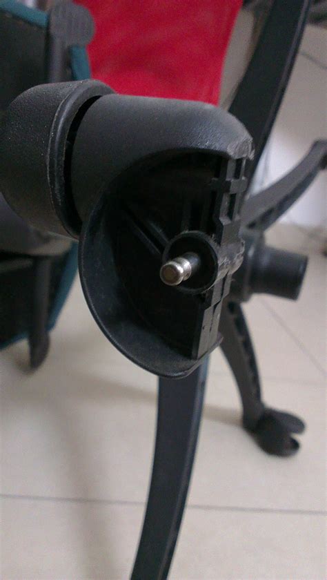 Turn the chair over so that the chair wheels are up in the air. repair - How to replace office chair wheel? - Home ...