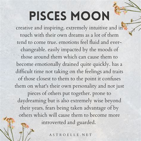 Pisces Moon Artofit