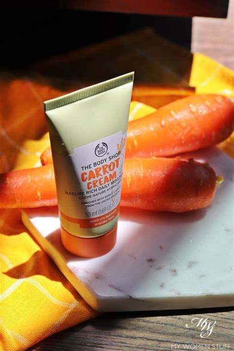 Review The Body Shop Carrot Cream My Women Stuff The Body Shop