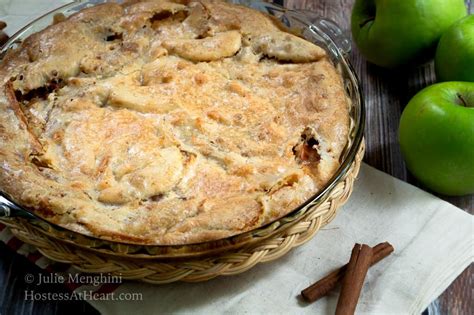 Swedish Apple Pie The Easiest Pie Youll Ever Make Hostess At Heart
