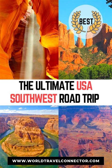 The Ultimate Usa Southwest Road Trip Itinerary California Arizona