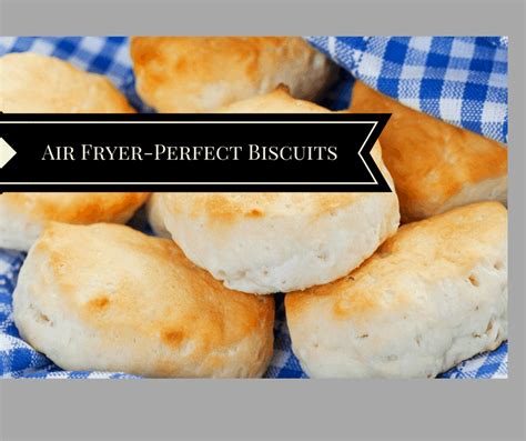 Check on the pizza bagels during that 4th or 5th minute of cook time. Air Fryer Perfect Biscuits