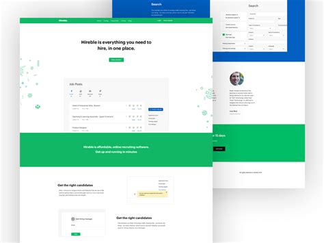 Check Out My Behance Project “hireble”