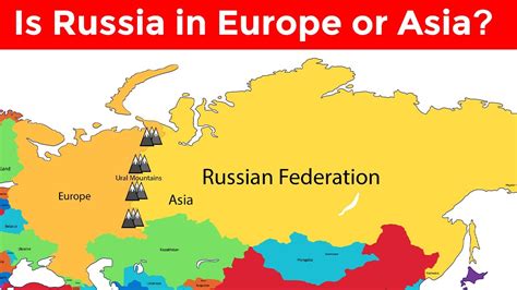 Is Russia In Europe Or Asia What Continent Is Russia In Youtube