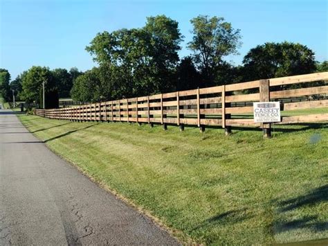 Board Fence Repair In Scott County Ky With Echo Valley Horse Farm