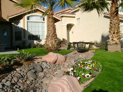 Front Yard Desert Landscaping Ideas With Rocks