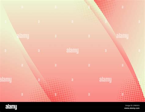 Abstract Simple Background Pink And Yellow Gradient Color Curve Line