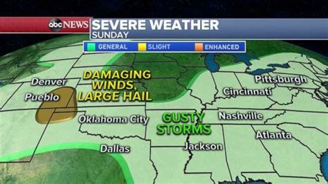 Flooding Damaging Winds And Threat For Tornadoes From The Plains To