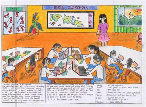 School Classroom Drawing At Getdrawings Free Download