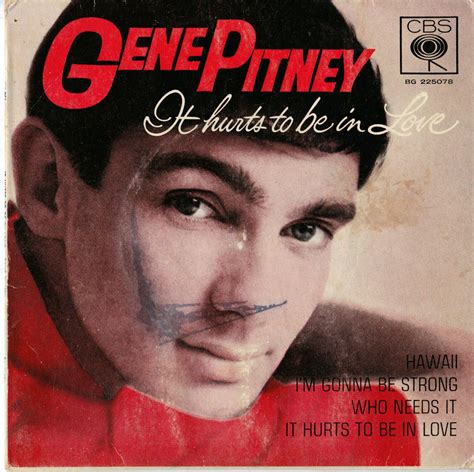 GENE PITNEY It Hurts To Be In Love Ep SirH70 EBay