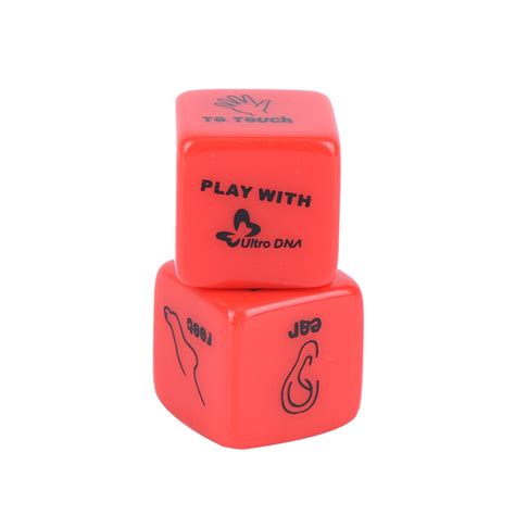 2 Pcs 6 Positions Punishment Funny Sex Dice Romance Love Humour