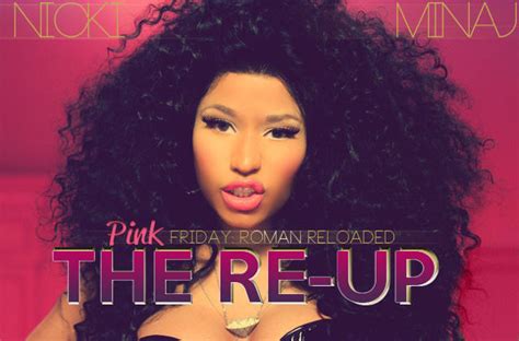 Nicki Minaj Pink Friday Roman Reloaded The Re Up Album Cover And Track List Hiphop N More