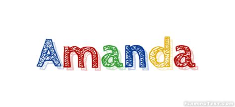 Amanda Logo Free Name Design Tool From Flaming Text