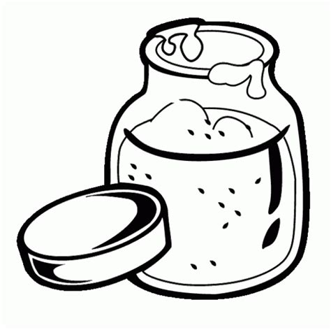 coloring pages of jam clip art library